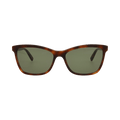Saint Laurent Square Sunglasses — Brown