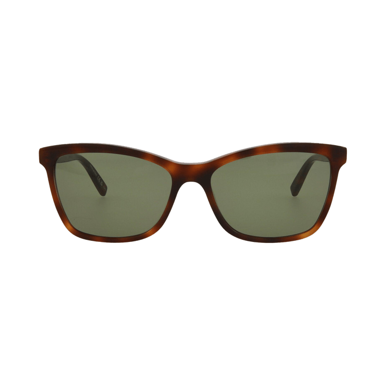 Saint Laurent Square Sunglasses — Brown