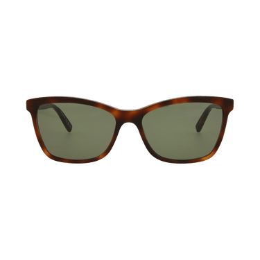Saint Laurent Square Sunglasses — Brown