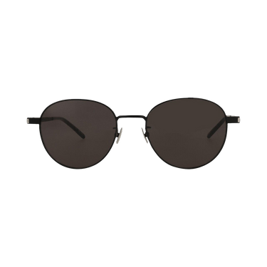 Saint Laurent Round Sunglasses — Black