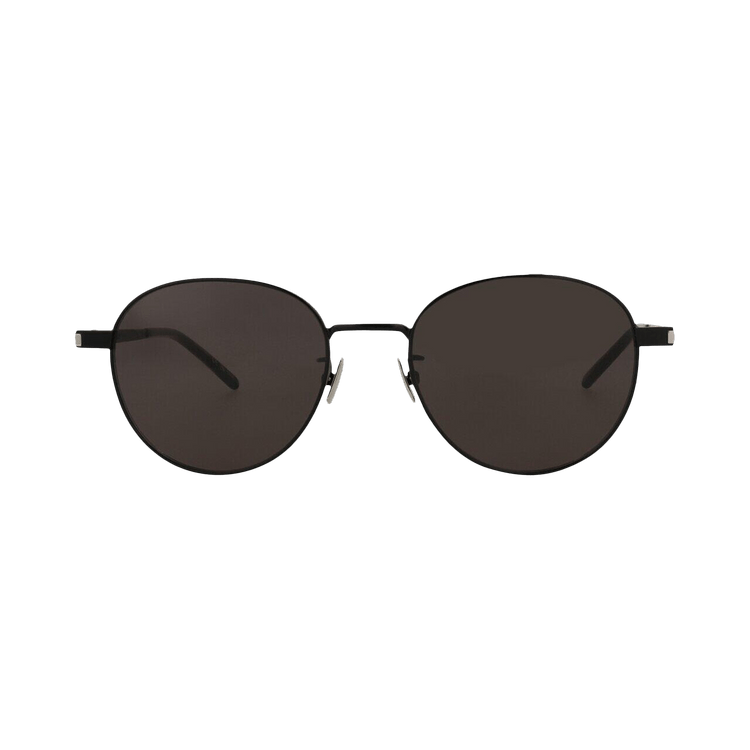 Saint Laurent Round Sunglasses — Black