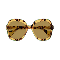 Gucci Oversized Sunglasses — Brown