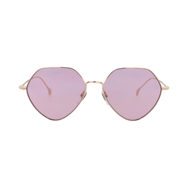 Gucci Geometric Sunglasses — Gold