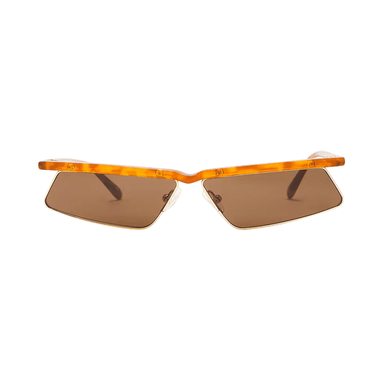 The Attico Aria Sunglasses — Yellow