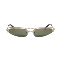 The Attico Norma Sunglasses — Yellow