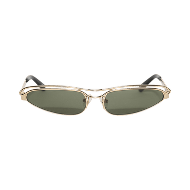 The Attico Norma Sunglasses — Yellow