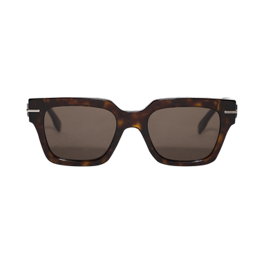 Fendi Square Sunglasses — Brown