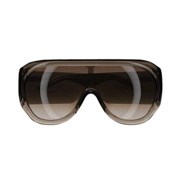 Phoebe Philo Bombé Oversized Frame Sunglasses — Brown