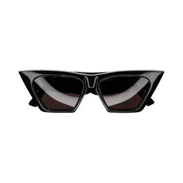 Phoebe Philo Peak Sunglasses — Black