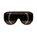 Phoebe Philo Bombé Oversized Frame Sunglasses — Brown