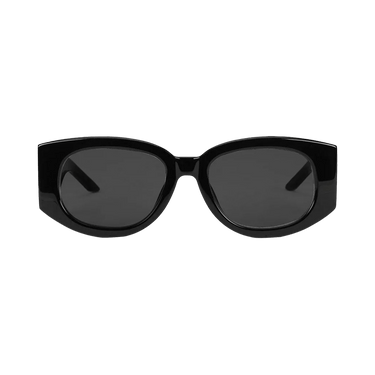 Casablanca Oval Sunglasses — Black