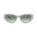 Alexander McQueen Cat Eye Sunglasses — Grey