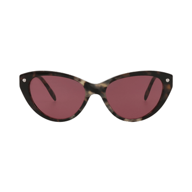Alexander McQueen Cat Eye Sunglasses — Brown