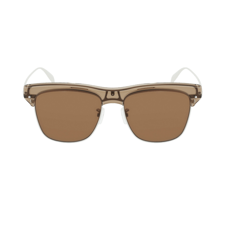 Alexander McQueen Square Sunglasses — Tan