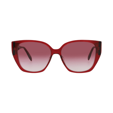 Alexander McQueen Cat Eye Sunglasses — Red