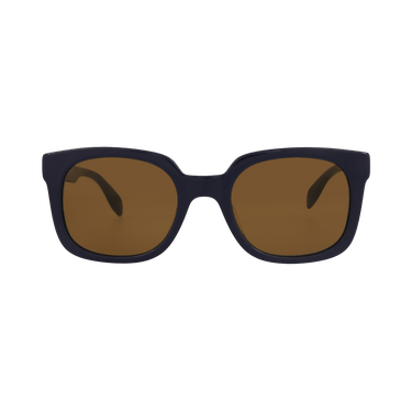 Alexander McQueen Square Sunglasses — Blue