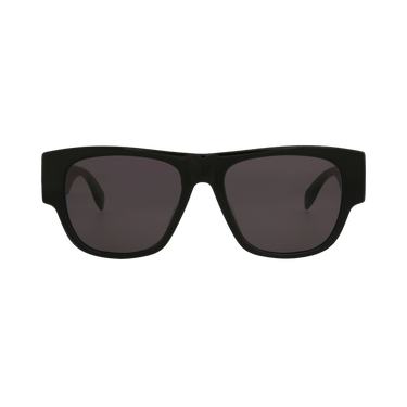 Alexander McQueen Square Sunglasses — Black
