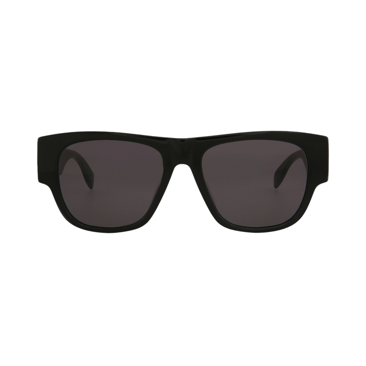 Alexander McQueen Square Sunglasses — Black