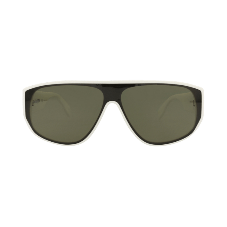 Alexander McQueen Aviator Sunglasses — White