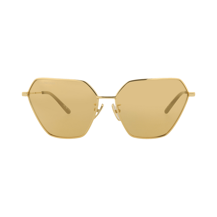 Balenciaga Cat Eye Sunglasses — Gold