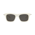 Balenciaga Square Sunglasses — Cream