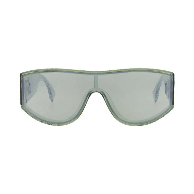 Fendi Shield Injection Sunglasses — Green