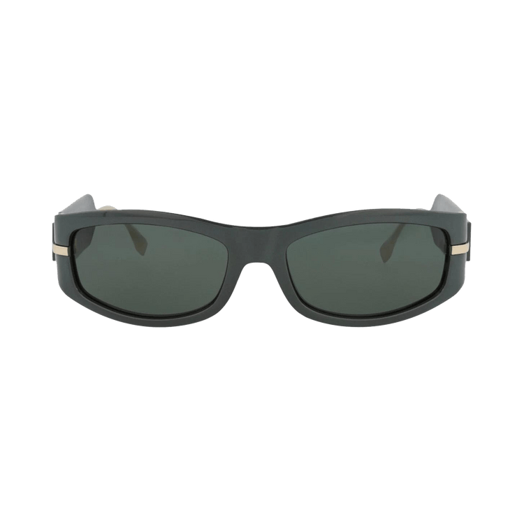 Fendi Shield Injection Sunglasses — Green