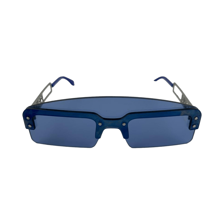Fendi Shield Sunglasses — Blue