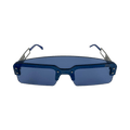 Fendi Shield Sunglasses — Blue