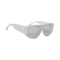 Fendi Shield Injection Sunglasses — Silver