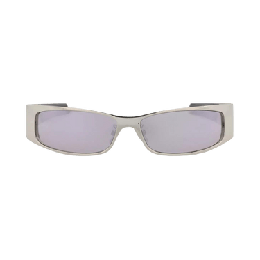 Givenchy Shield Sunglasses — Silver