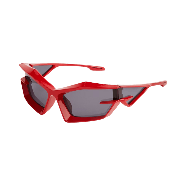 Givenchy Shield Injection Sunglasses — Red