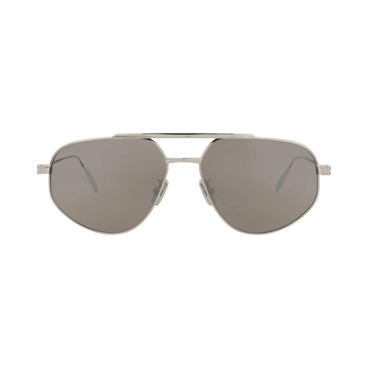 Givenchy Aviator Sunglasses — Silver
