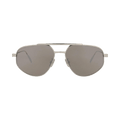 Givenchy Aviator Sunglasses — Silver