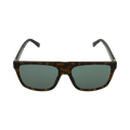 Gucci Square Sunglasses — Brown