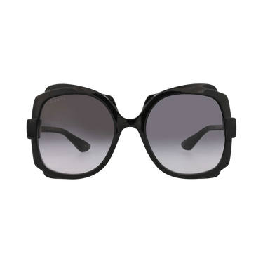 Gucci Round Injection Sunglasses — Black