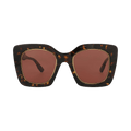 Gucci Square Sunglasses — Brown