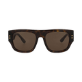 Gucci Square Sunglasses — Brown