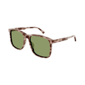 Gucci Square Sunglasses — Brown