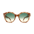 Gucci Round Sunglasses — Tan