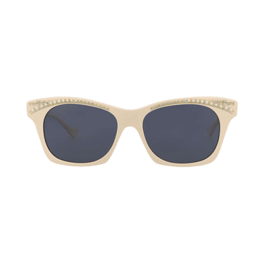 Gucci Cat Eye Sunglasses — Cream