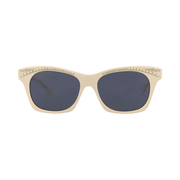 Gucci Cat Eye Sunglasses — Cream