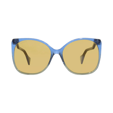 Gucci Square Sunglasses — Blue