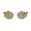 Gucci Round Sunglasses — Brown