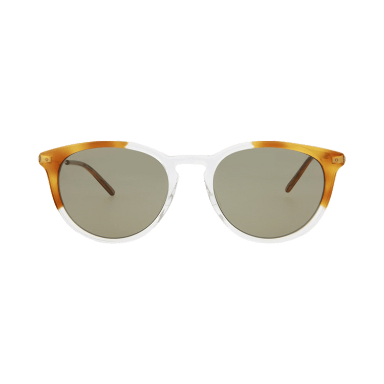 Gucci Round Sunglasses — Brown