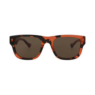 Gucci Square Sunglasses — Brown