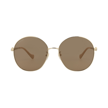Gucci Round Sunglasses — Gold