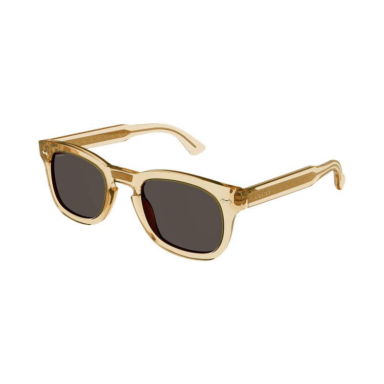 Gucci Square Sunglasses — Brown