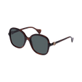 Gucci Round Sunglasses — Brown