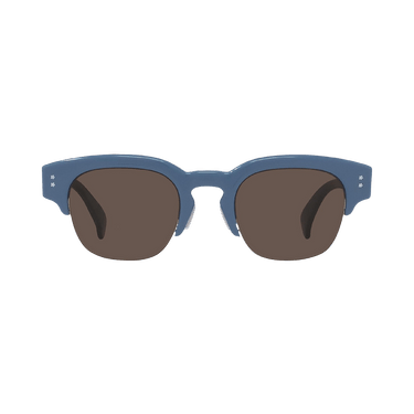 Kenzo Round Sunglasses — Blue
